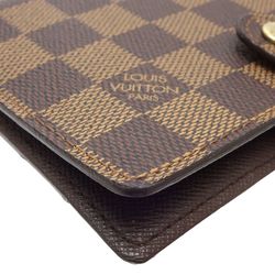 LOUIS VUITTON Louis Vuitton Damier Notebook Cover R20700 Agenda PM Ebene 180720