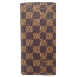 LOUIS VUITTON Louis Vuitton Damier Long Wallet N61064 Portefeuille Alexandre Ebene 180727