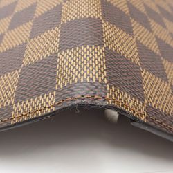 LOUIS VUITTON Louis Vuitton Damier Long Wallet N61064 Portefeuille Alexandre Ebene 180727