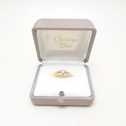 Christian Dior Diamond Ring 0.54ct K18YG Yellow Gold 292360