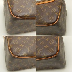 LOUIS VUITTON Louis Vuitton Monogram City GM M51181 Shoulder Bag Brown 252116