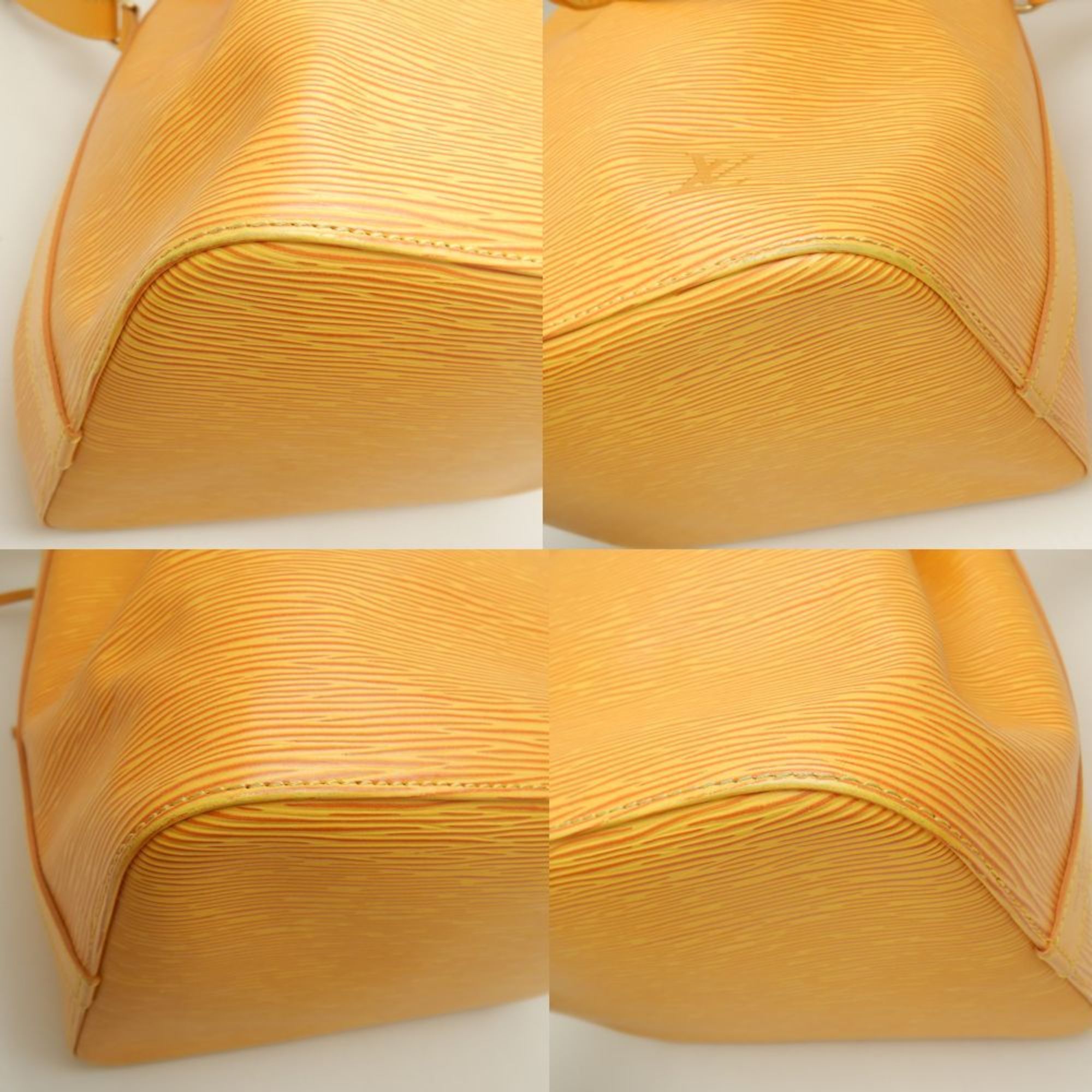 LOUIS VUITTON Louis Vuitton Epi Petit Noe M44109 Shoulder Bag Tassili Yellow 252082