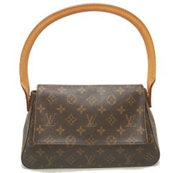 LOUIS VUITTON Louis Vuitton Monogram Looping M51147 Shoulder Bag Brown 252065