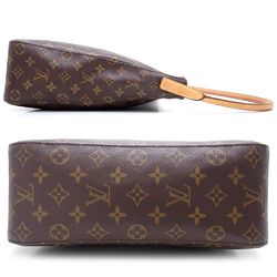 LOUIS VUITTON Louis Vuitton Monogram Looping GM M51145 Shoulder Bag Brown 351586