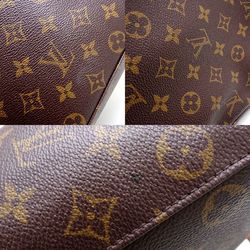 LOUIS VUITTON Louis Vuitton Monogram Looping GM M51145 Shoulder Bag Brown 351586