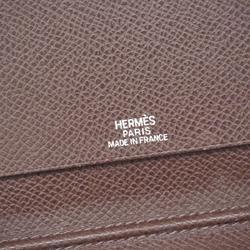 Hermes Diary Cover Agenda □I Engraved Veau Epsom Havana Men's Women's