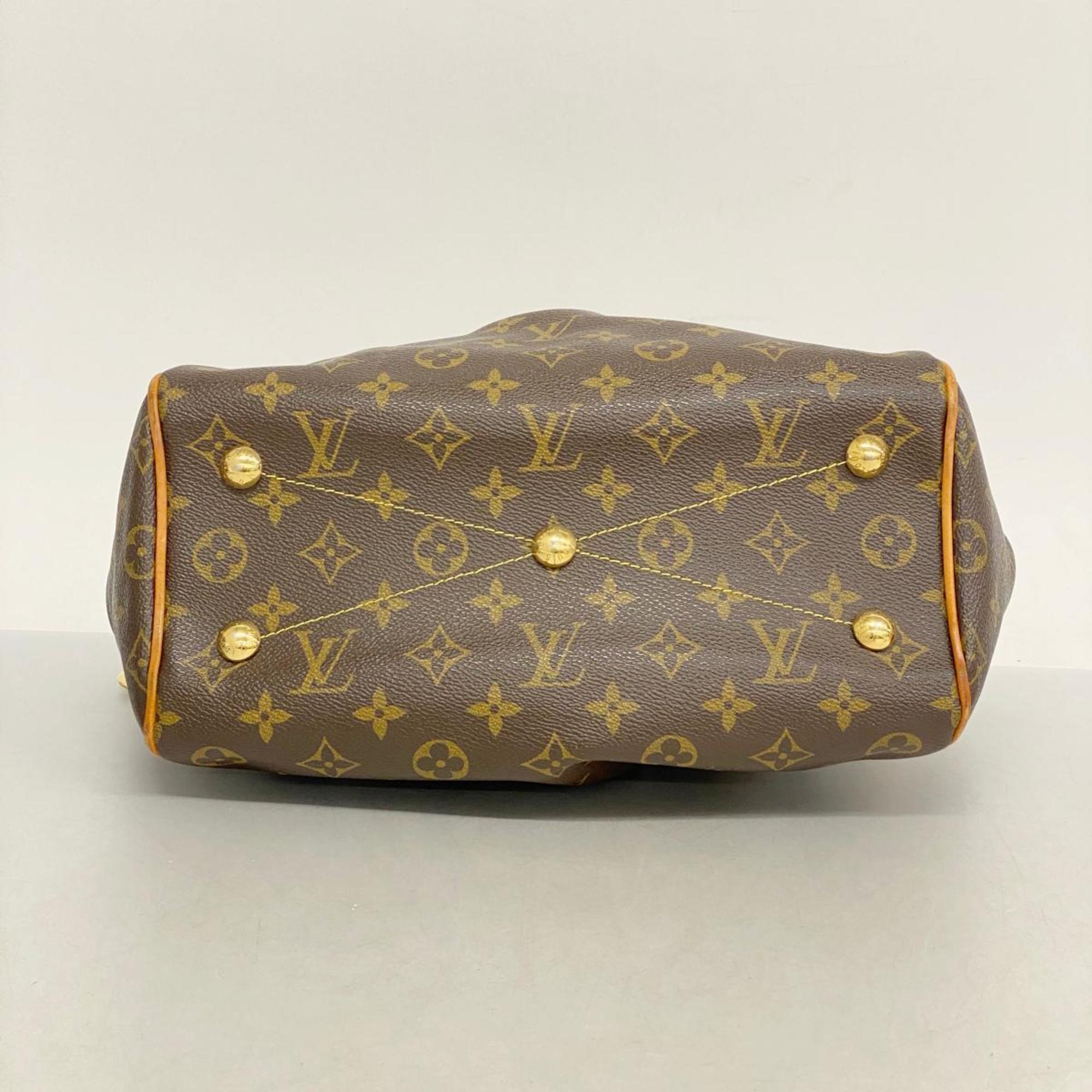 Louis Vuitton Handbag Monogram Tivoli PM M40143 Brown Ladies