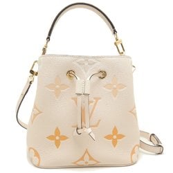 LOUIS VUITTON Louis Vuitton Monogram Empreinte NeoNoe BB M45716 Handbag Crème Saffron 252105