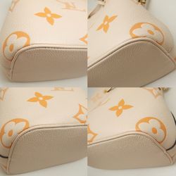 LOUIS VUITTON Louis Vuitton Monogram Empreinte NeoNoe BB M45716 Handbag Crème Saffron 252105