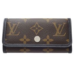 LOUIS VUITTON Louis Vuitton Key Case M60165 Multicle 6 6-ring Brown Black 180691