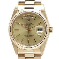 ROLEX Rolex Day-Date 18238 K18YG Yellow Gold Men's 39581 Watch