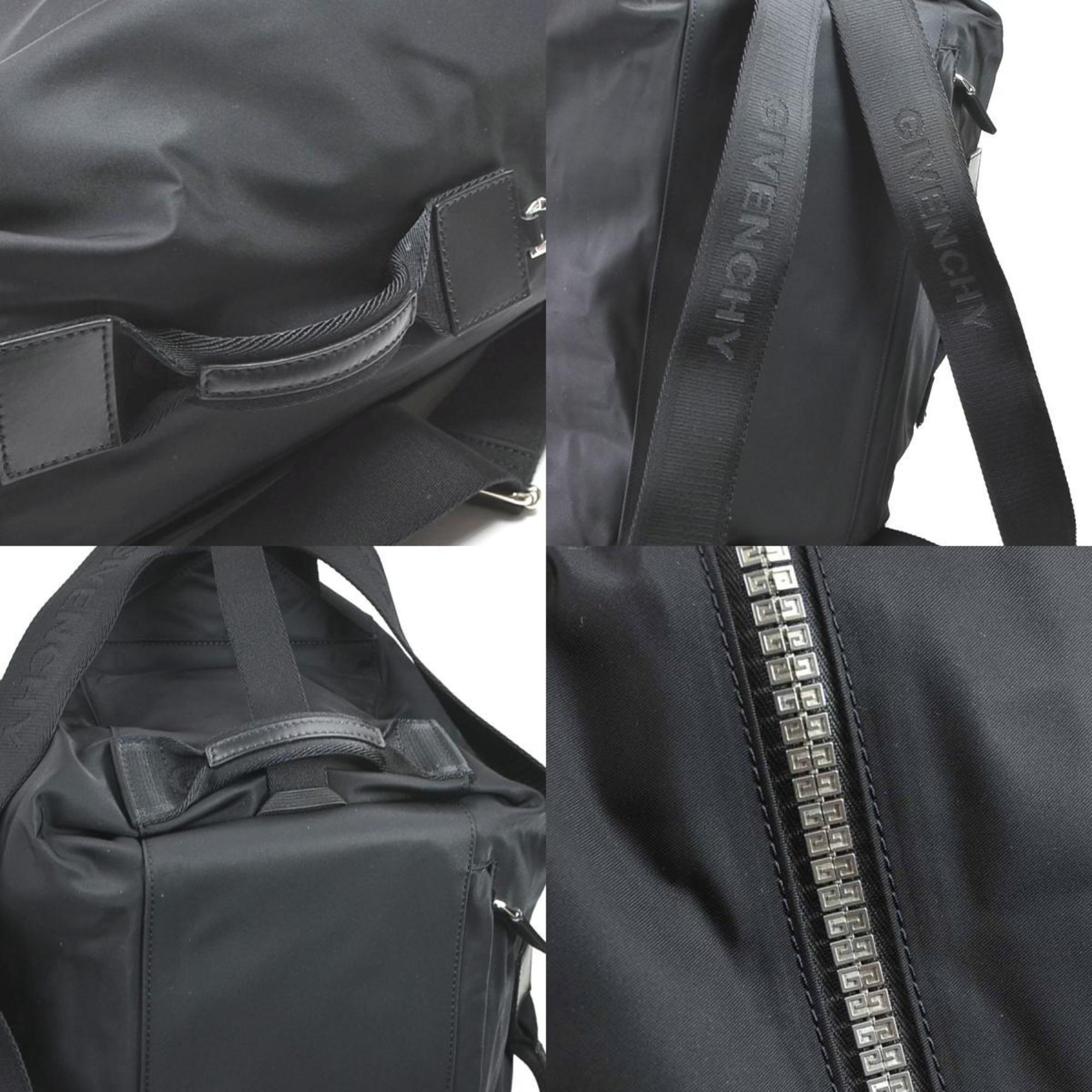 Givenchy G-Zip Duffle Backpack Nylon Black Men's H30443G