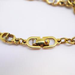 Christian Dior Bracelet CD GP Plated Gold Women's