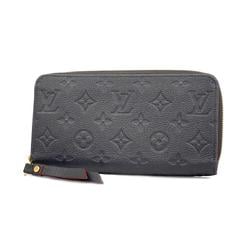 Louis Vuitton Long Wallet Monogram Empreinte Zippy M62121 Marine Rouge Ladies