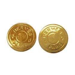 Hermes Earrings Serie GP Plated Gold Women's