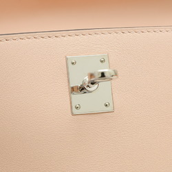 Hermes Pochette Kelly Shoulder Bag Swift Rose Eglantine X Engraved