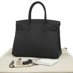 Hermes Birkin 30 Handbag Togo Black B Stamp