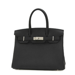 Hermes Birkin 30 Handbag Togo Black B Stamp