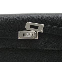 Hermes Kelly Wallet Long Epson Black B Stamp