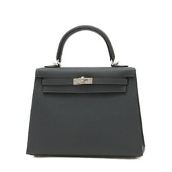 Hermes Kelly 25 Outer Stitched Handbag Epson Grimist W Engraved