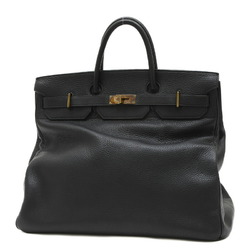 Hermes Haute Couture 45 Handbag Fjord Black V Stamp