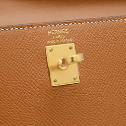 Hermes Kelly 25 Outer Stitched Handbag Epson Gold D Stamp