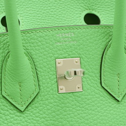 Hermes Birkin 25 Handbag Togo Vert Comic B Stamp