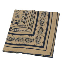 Hermes Carre 140 Geant Shawl Sailor Tattoo Bandana Caramel Marine