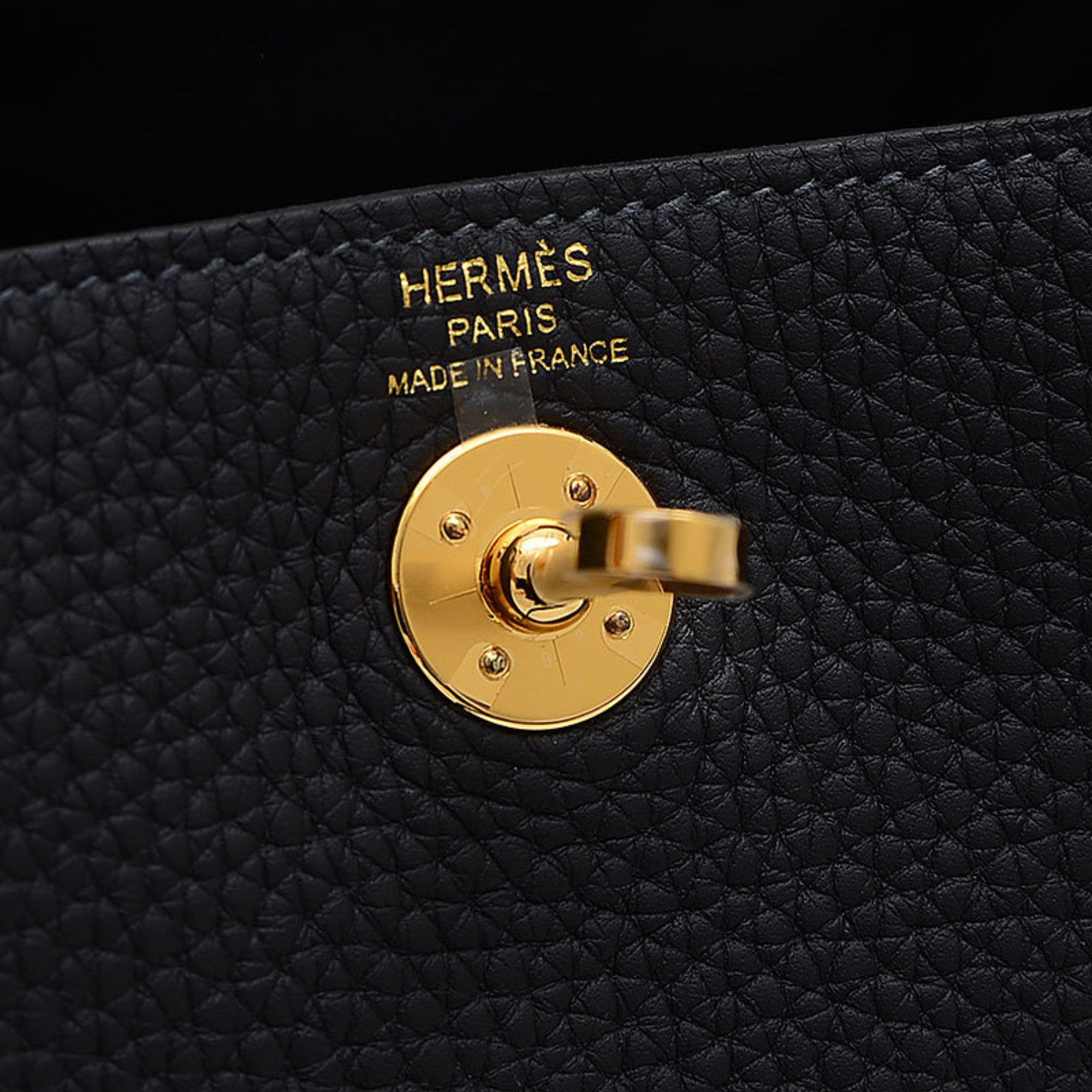 Hermes Lindy handbag, Taurillon, Cabane, B stamp