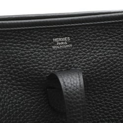 Hermes Evelyn 3 PM Shoulder Bag Taurillon Black B Stamp