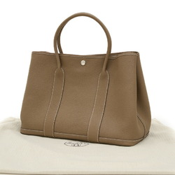 Hermes Garden PM 36 Tote Bag Negonda Etoupe D Engraved