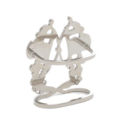 Hermes scarf ring Brid De Galla silver