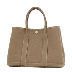 Hermes Garden TPM 30 Tote Bag Negonda Etoupe B Stamp