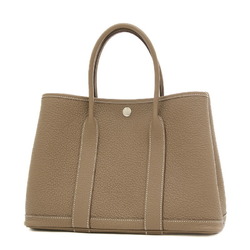 Hermes Garden TPM 30 Tote Bag Negonda Etoupe B Stamp