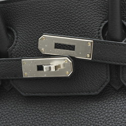 Hermes Birkin 30 Handbag Togo Black W Engraved