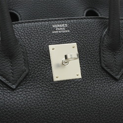 Hermes Birkin 30 Handbag Togo Black W Engraved