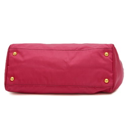 Prada Shoulder Bag Nylon Pink B1843M