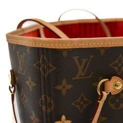 Louis Vuitton Monogram Neverfull MM Tote Bag Cerise M46987