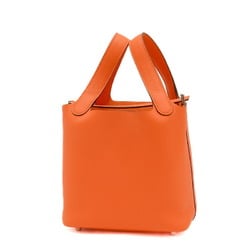 Hermes Picotin Lock PM 18 Handbag Taurillon Orange Anne B Stamp