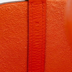 Hermes Picotin Lock PM 18 Handbag Taurillon Orange Anne B Stamp