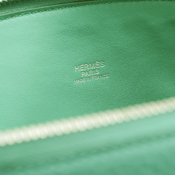 Hermes Bolide 31 handbag, Taurillon Vert Verone, D stamp