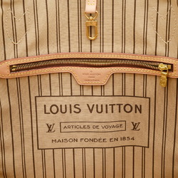 Louis Vuitton Monogram Neverfull MM Tote Bag Beige M40995