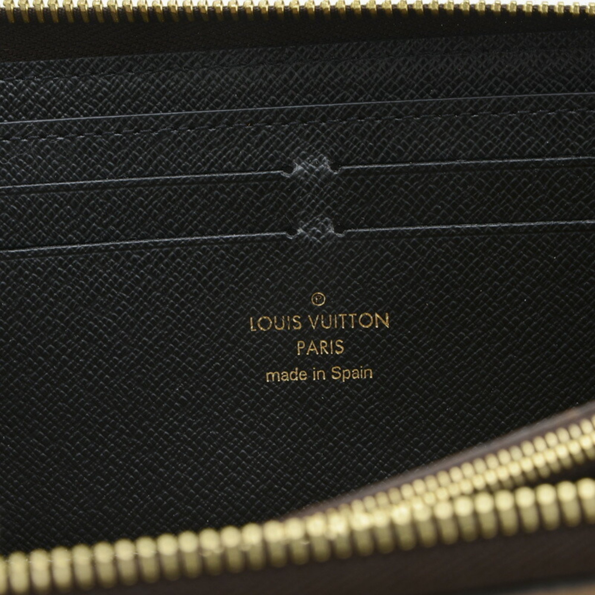 Louis Vuitton Monogram Reverse Portefeuille Clemence Round Long Wallet M82336