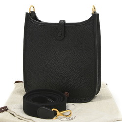 Hermes Evelyn TPM Amazon Shoulder Bag Taurillon Clemence Black B Stamp