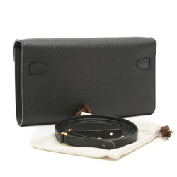 Hermes Kelly To Go Shoulder Bag Epson Black B Stamp