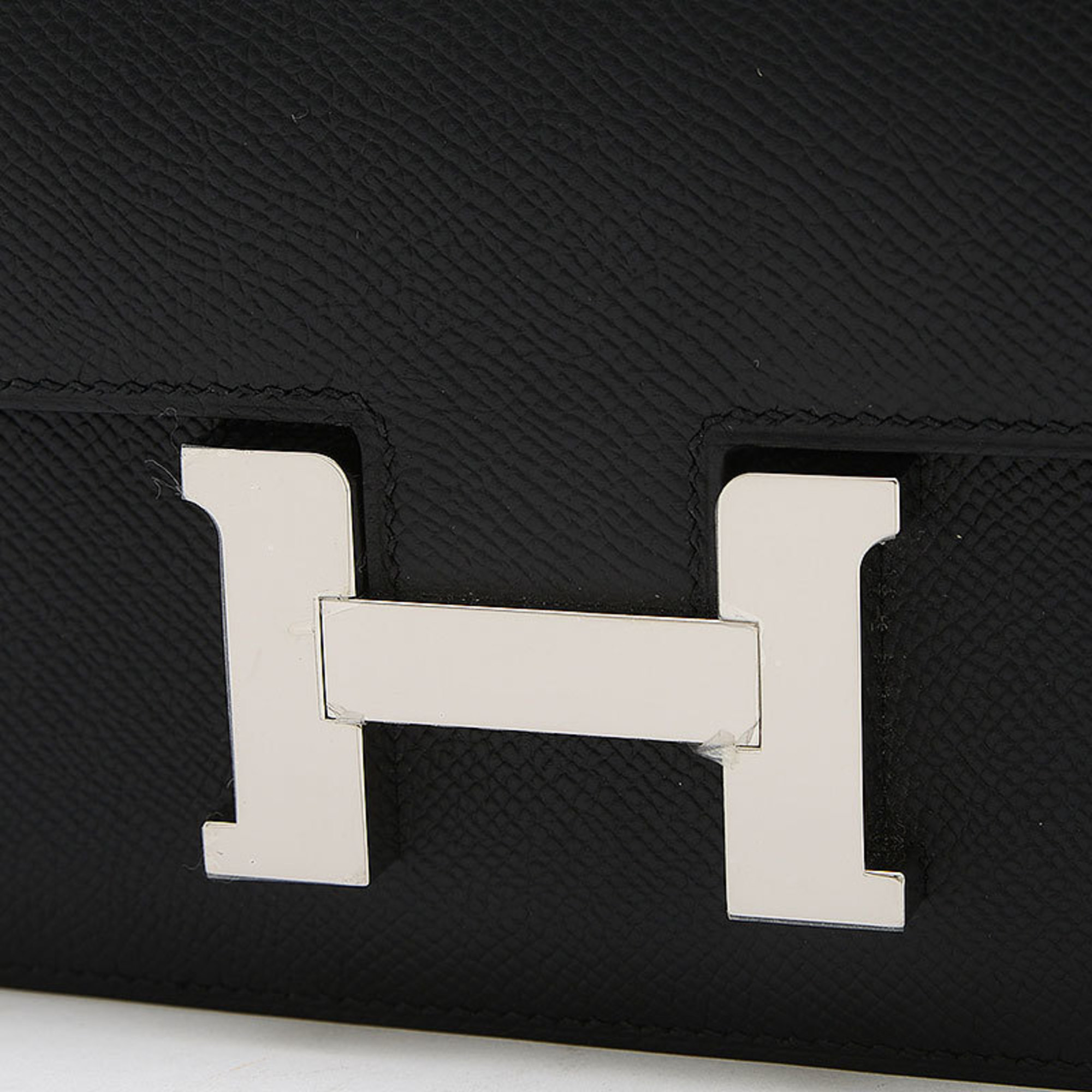 Hermes Constance Elan Shoulder Bag Epson Black W Engraved