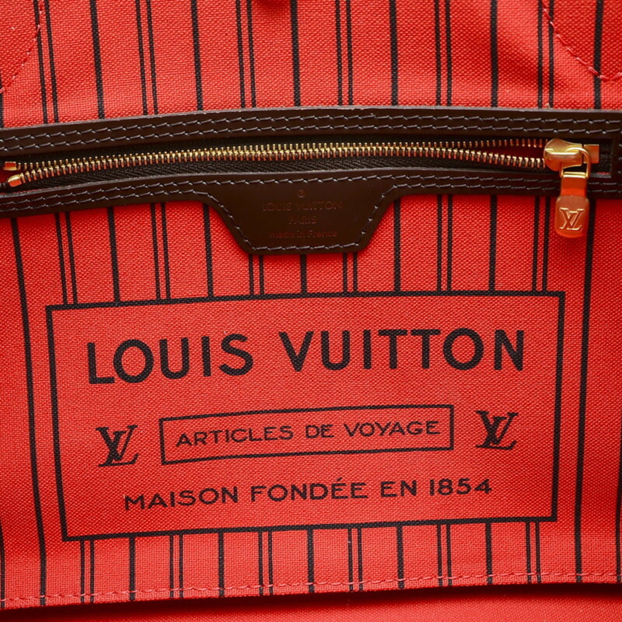 Louis Vuitton Damier Neverfull PM Tote Bag N41359