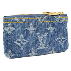 Louis Vuitton Monogram Denim LV Remix Pochette Cle Wallet/Coin Case M82961