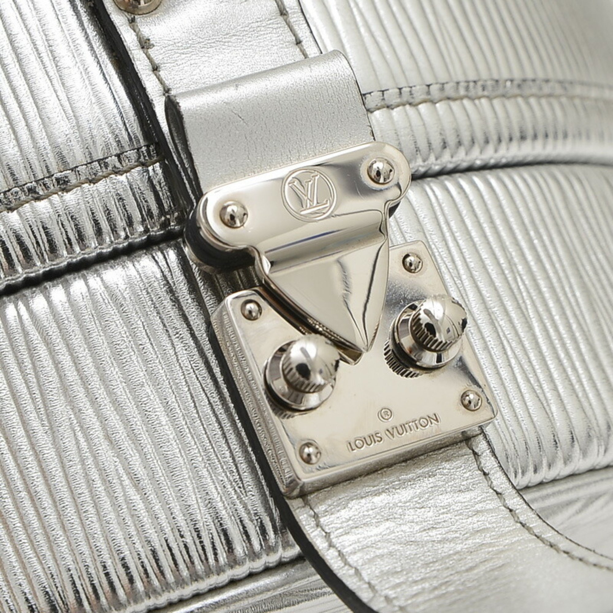 Louis Vuitton Epi Petite Boite Chapeau Bag Silver