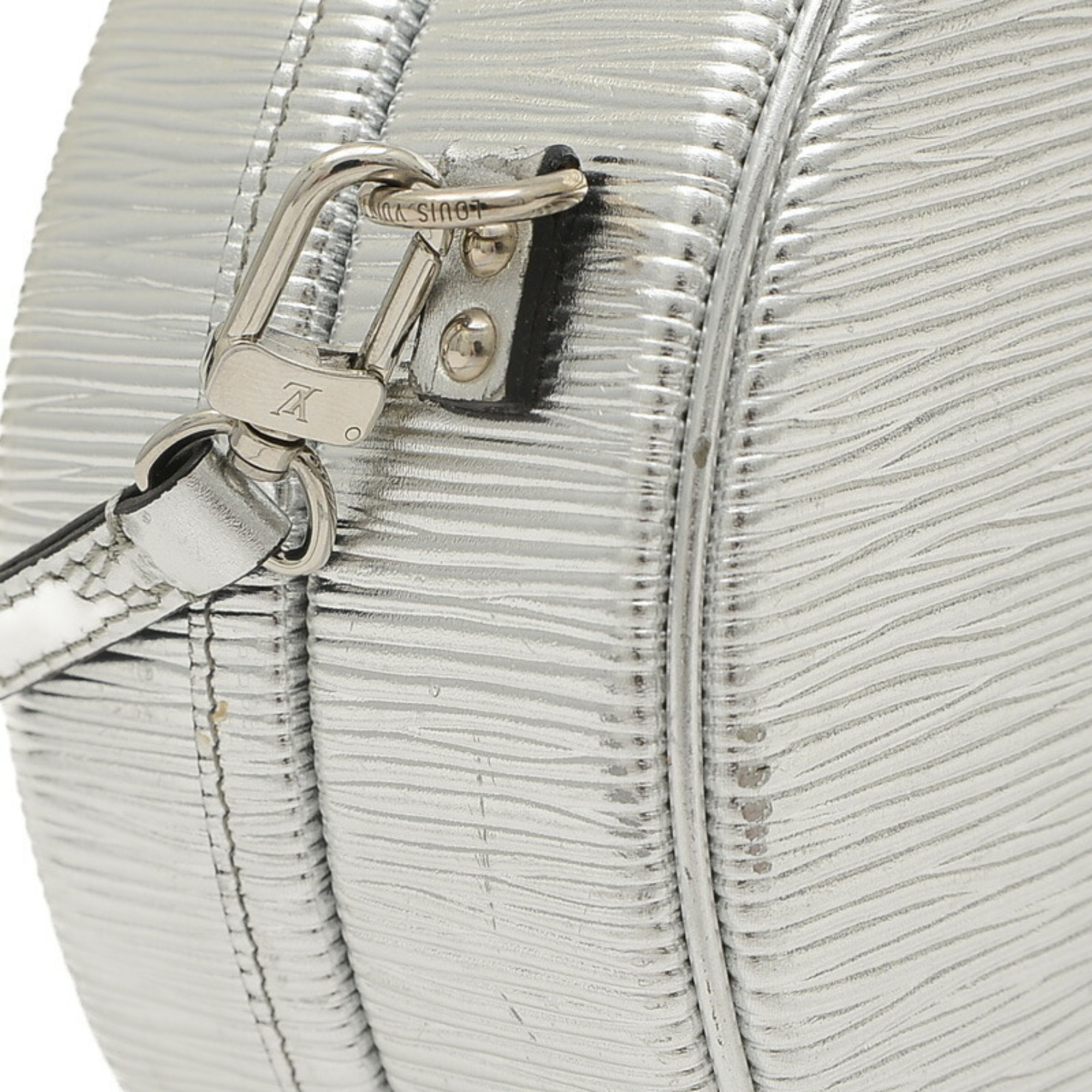 Louis Vuitton Epi Petite Boite Chapeau Bag Silver